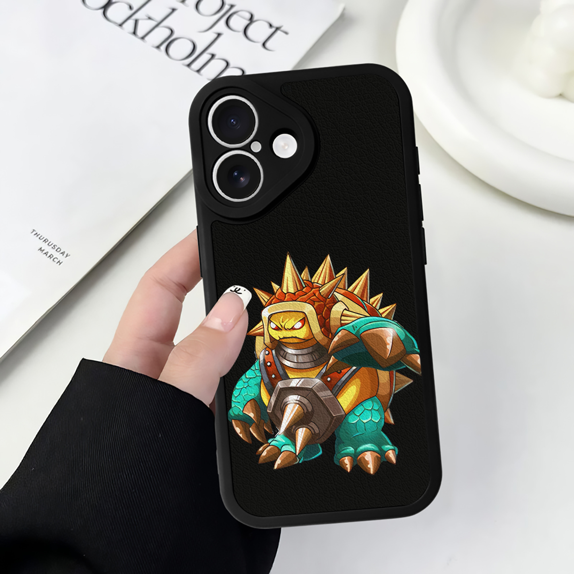 リーグ・オブ・レジェンド League of Legends LOL 【iPhone 16シリーズ対応】シリコンスマホケース（レザー調） 材質：シリコン